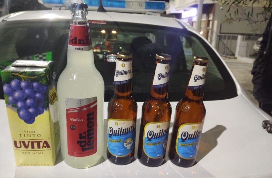Secuestran mercadería en un comercio que vendía bebidas alcohólicas durante la madrugada