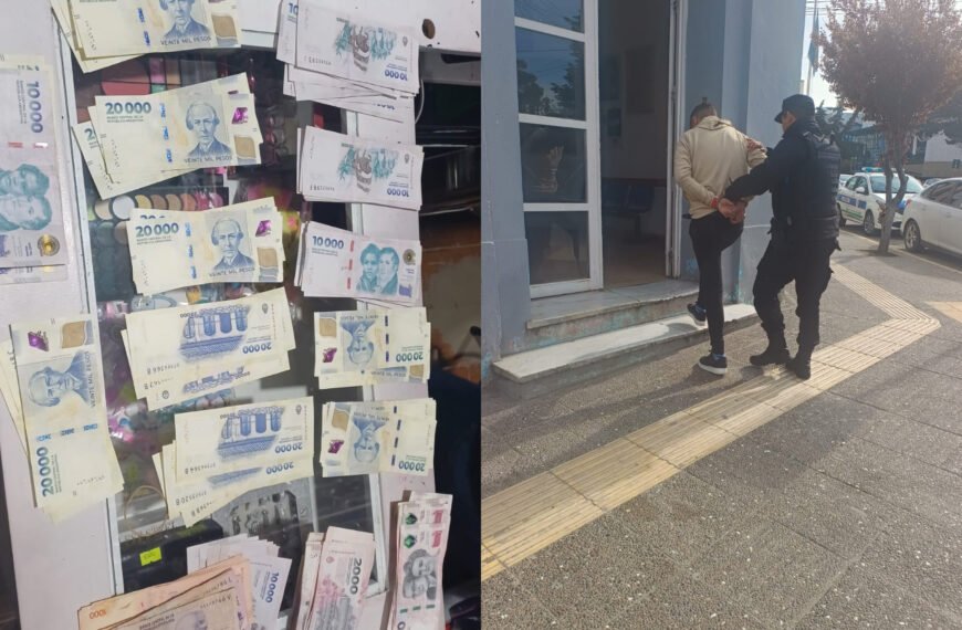 Robó dos millones de pesos de una camioneta y fue detenido