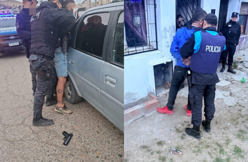 Dos detenidos por intentar ingresar a robar a una vivienda