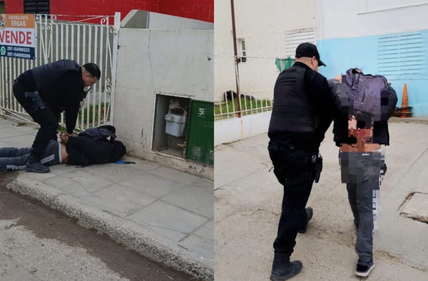 Lo atraparon intentando robar un medidor de gas
