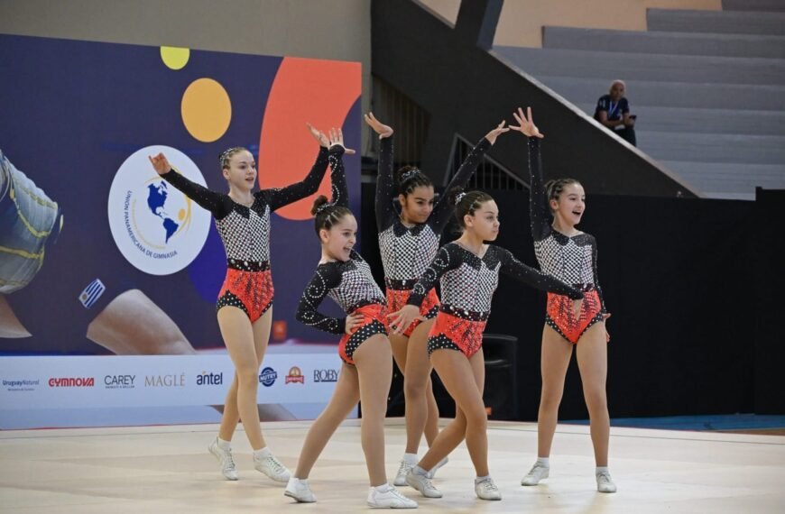 La Escuela de Gimnasia Aeróbica del Gimnasio 4 se trajo cuatro medallas de Uruguay