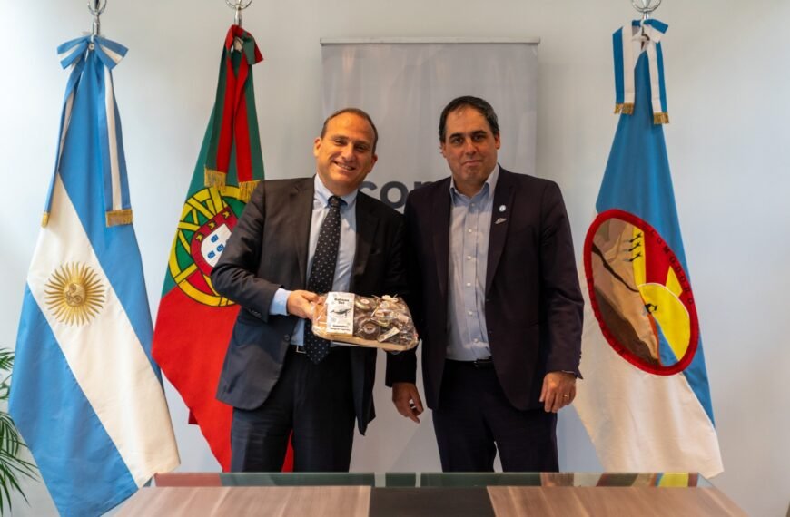 Autoridades municipales recibieron al Embajador de Portugal en Argentina