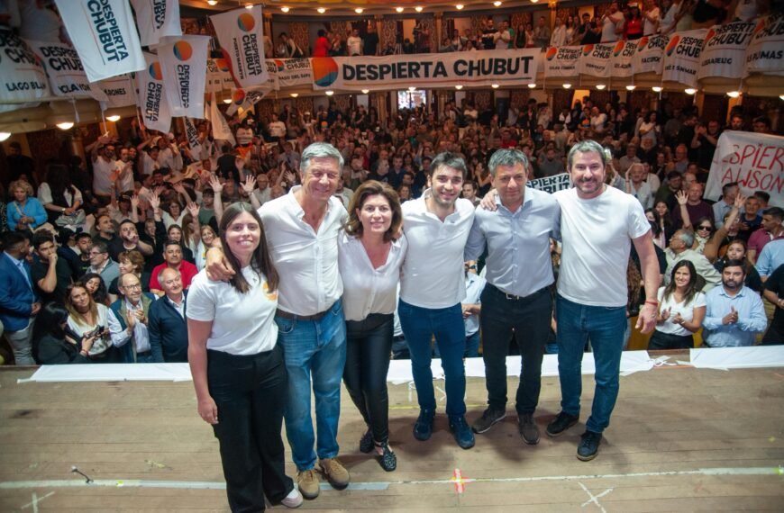 «Chubut despertó y este domingo vamos a ganar para defender a los chubutenses»