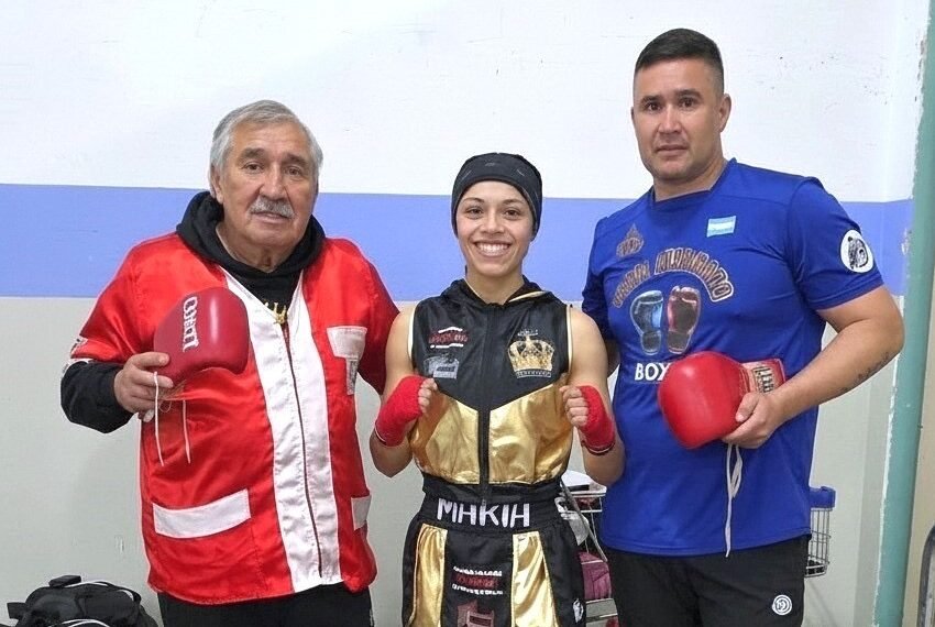 Aylén Aguirre cerrará otra velada de boxeo en el gimnasio Nº 1