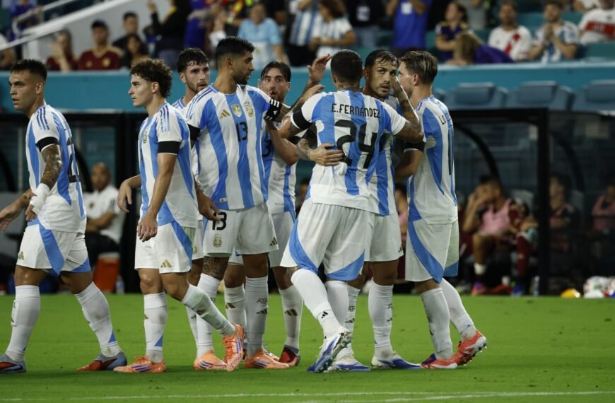 Argentina venció a Venezuela en el primer amistoso