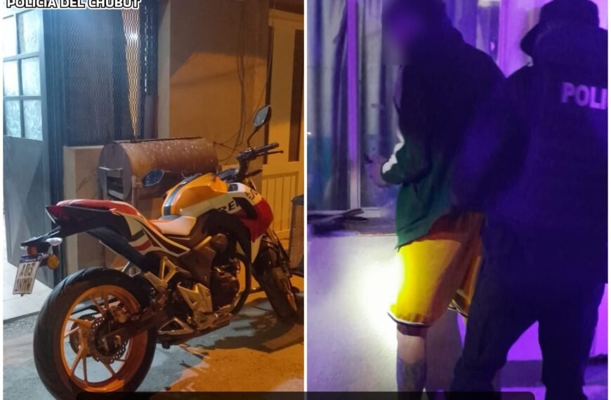 Intentó robar una moto y lo atraparon lo vecinos