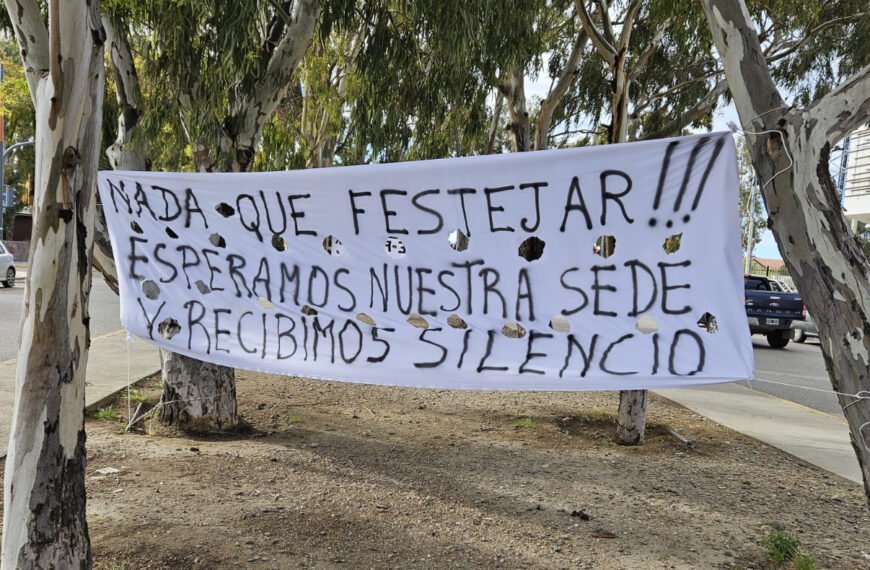 «Nada que festejar, esperamos nuestra sede y recibimos silencio»