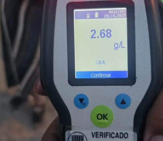 Manejaba borracha y volcó: El test arrojó 2,68 g/l