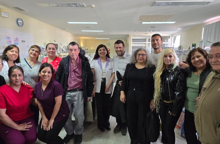 Realizaron donación para el sector de neonatología del hospital regional