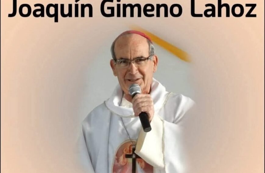 Impulsan cadenas de oración por la salud del Padre Obispo Joaquín Lahoz