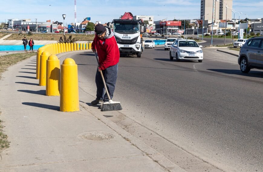 El acondicionamiento del Paseo Costero céntrico se encuentra en la etapa final