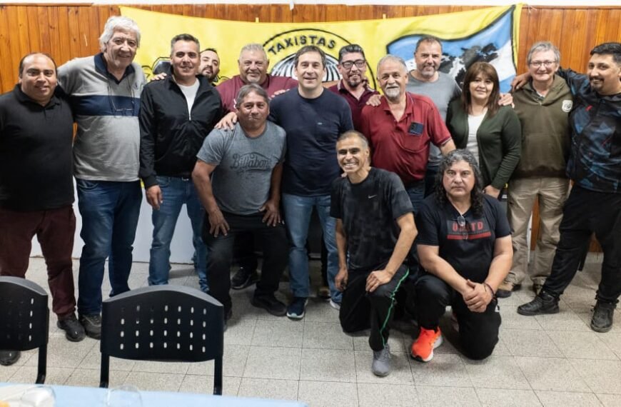 Luque se reunió con taxistas y aseguró que uno de sus primeros proyectos en el Congreso será recuperar el diferencial en el precio del combustible para la zona sur