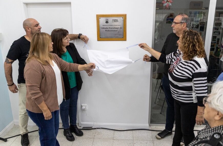 La Biblioteca Municipal ya lleva el nombre de Olinda de Walsamakis