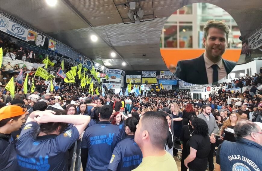 Escándalo en el día de la Lealtad: un gremialista agredió a un funcionario de Othar