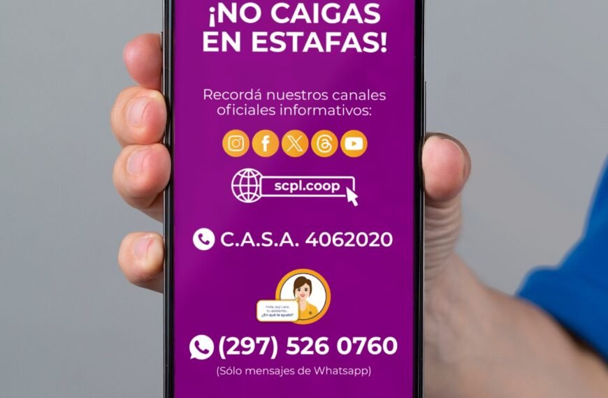 La SCPL alerta a sus socios sobre estafas y mensajes engañosos
