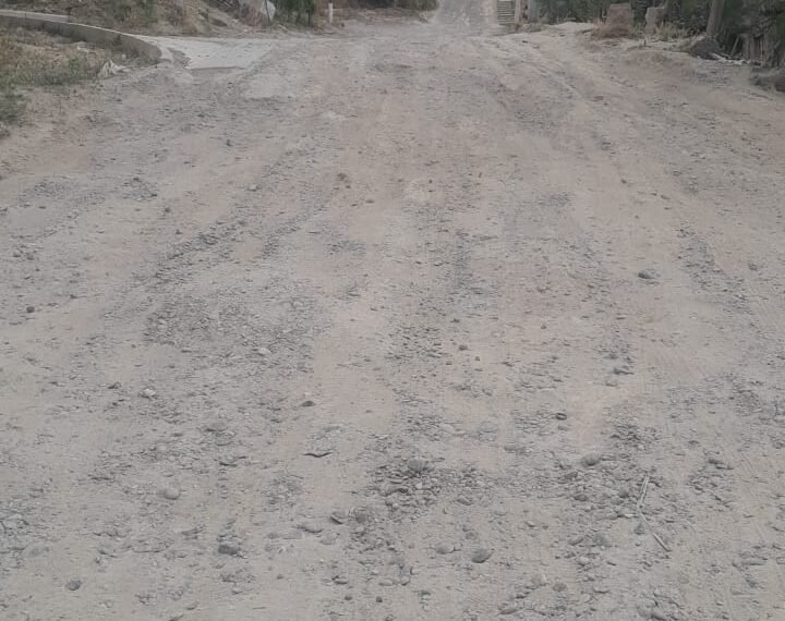 Vecinos del barrio Las Flores siguen esperando máquinas
