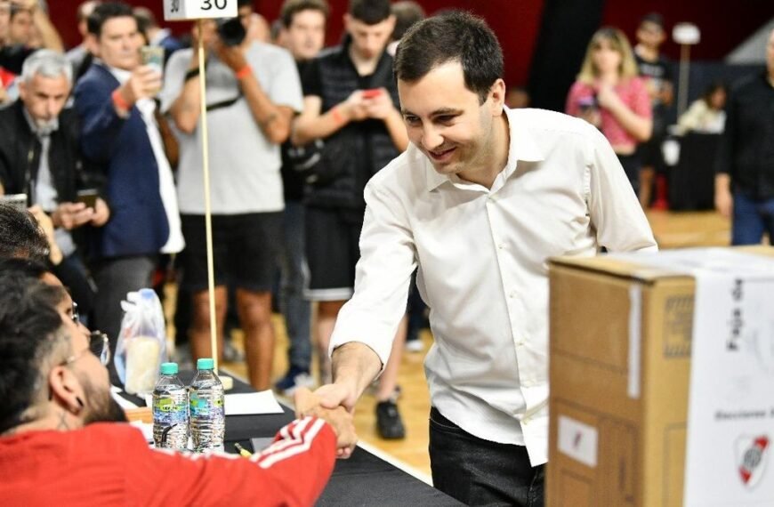 Stefano Di Carlo arrasó en las urnas y es el nuevo presidente de River