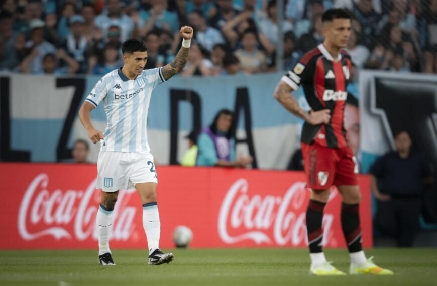 River perdió en el final ante Racing y cerró el peor año de los últimos tiempos