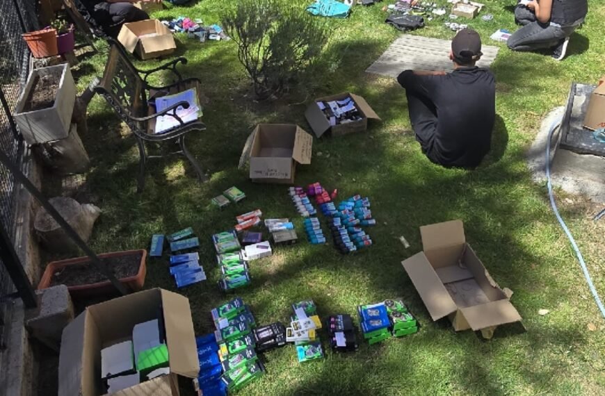 Desbaratan una banda delictiva en Trelew y secuestran elementos valuados en 80 millones de pesos