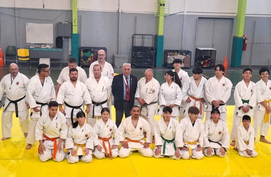 La Asociación Patagónica de Karate Tradicional Interestilos tuvo su primera clínica de arbitraje