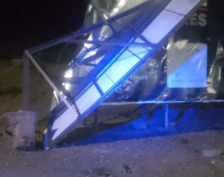 Las ráfagas de viento alcanzaron los 111 km/h