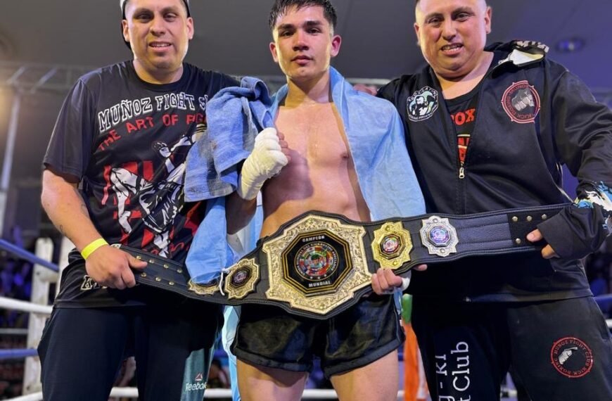 «El Terrible» Cheuque se consagró campeón mundial de K-1
