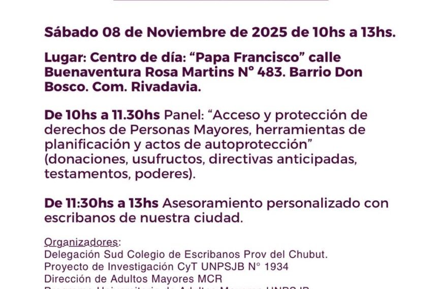 Jornada de Asesoramiento Notarial Solidario
