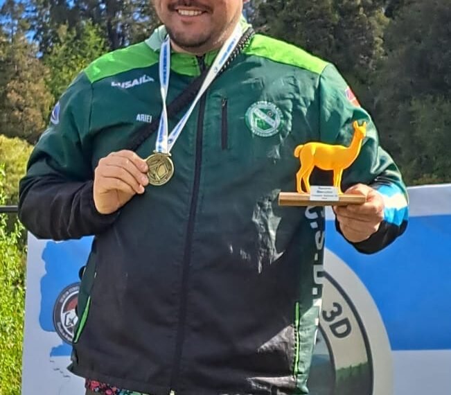 El arquero Ariel Rivas se consagró campeón argentino con récord nacional en recurvo masculino