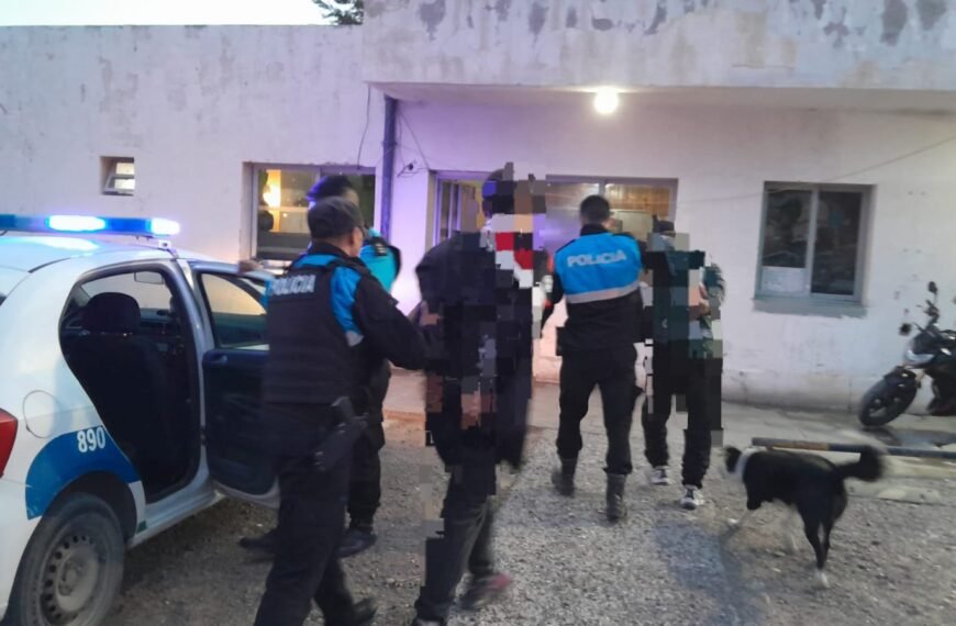 Tiroteo en y daños en barrio Ceferino