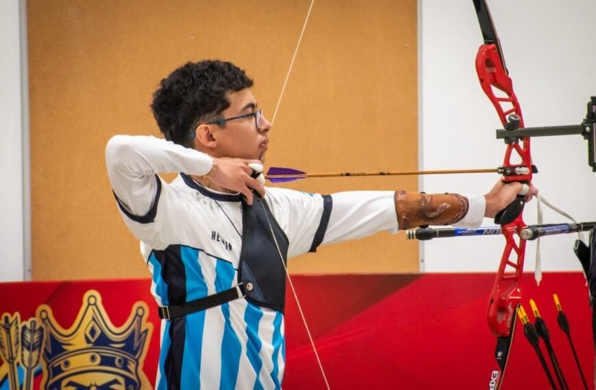 El arquero Leandro Núñez se quedó con la medalla de bronce en el Panamericano Indoor en México