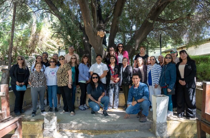La SCPL, el INBIOP y el Centro de Jubilados del Petróleo y Gas Privado realizaron un taller para fortalecer el proyecto de cultivo de olivos