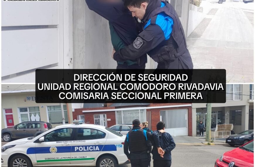 Robó elementos en comercios, escapó pero fue detenido