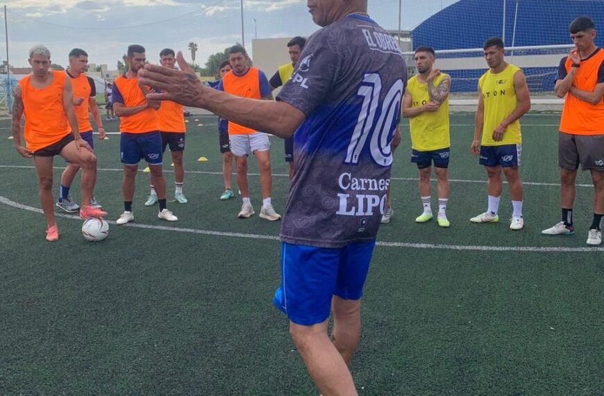 Jorge Newbery entrenó en Viedma de cara a la revancha ante Villalonga