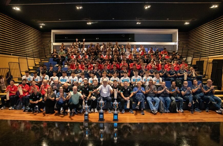 Se presentó el certamen sudamericano U17 de vóley
