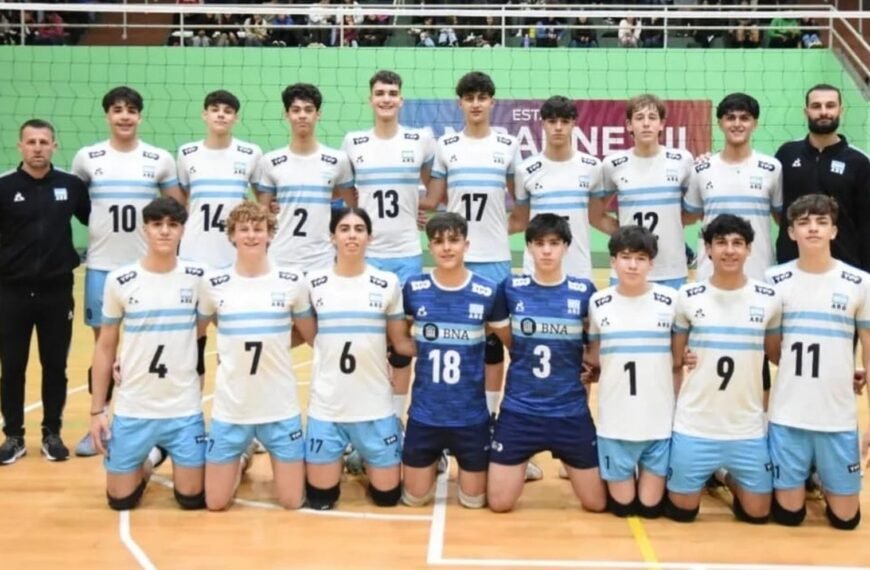 En Comodoro se jugará el Sudamericano U17 masculino de voley