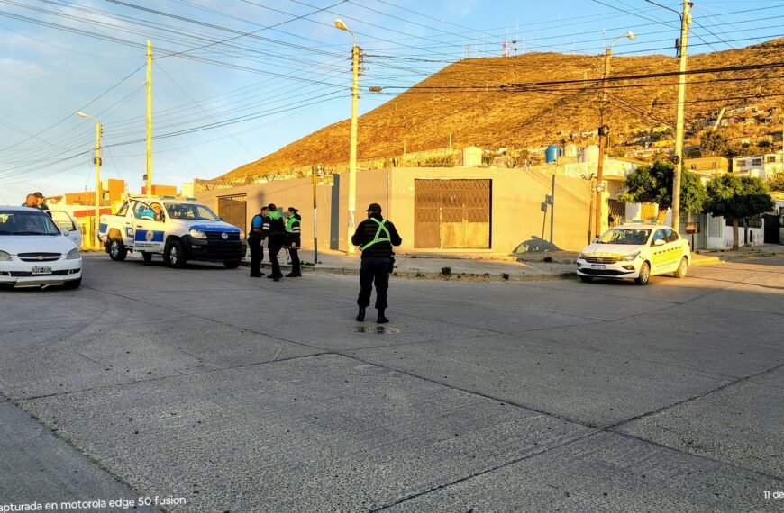Conductora ebria detenida en barrio Jorge Newbery: 1,94 de alcohol en sangre
