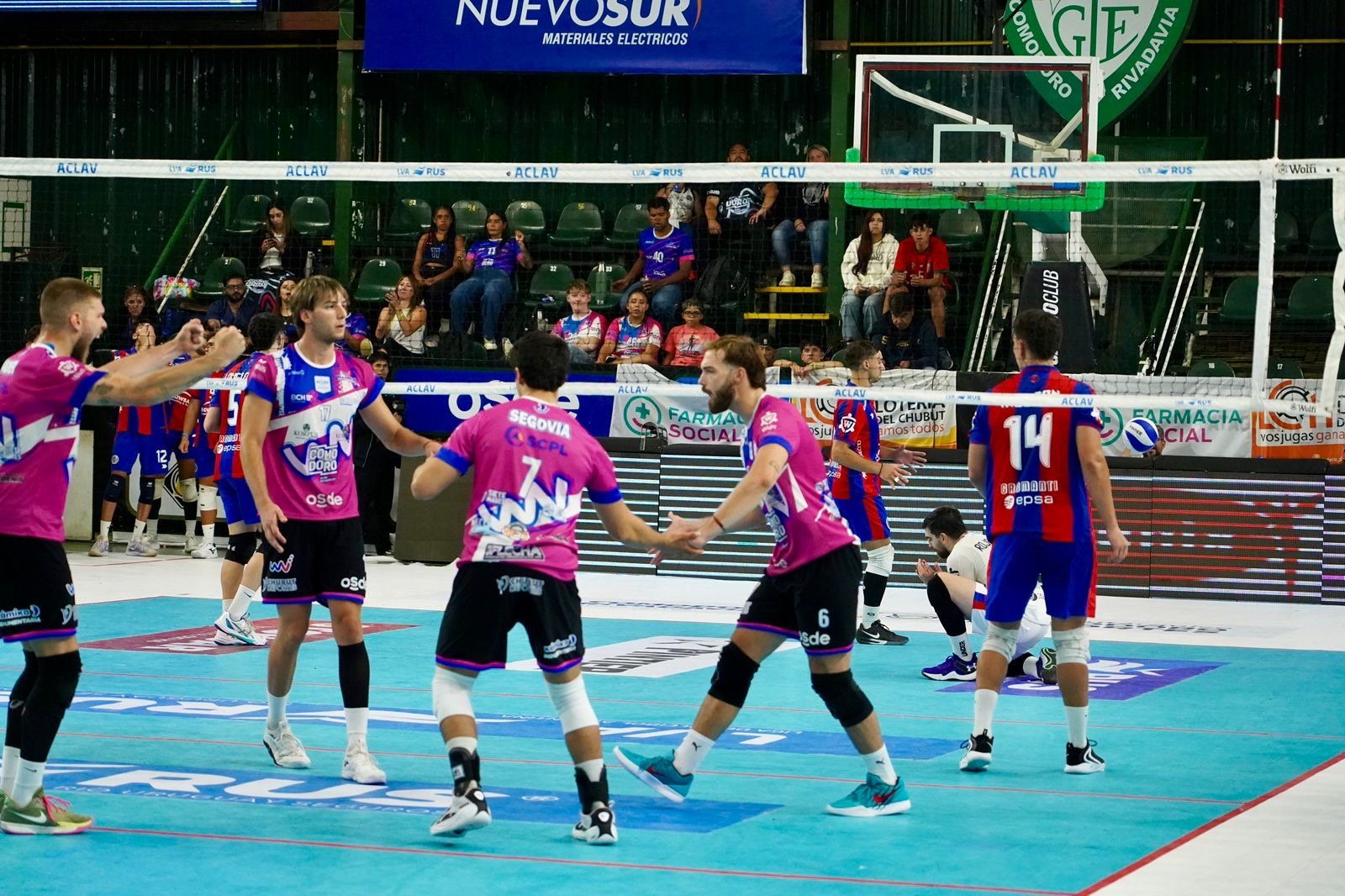 Comodoro bajó el telón del Tour 5 con cuatro días de vóley de alto nivel