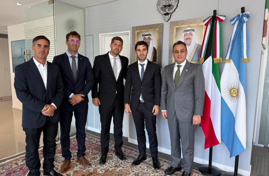 Empresario de Kuwait recorren la provincia para fortalecer vínculos comerciales con productores locales