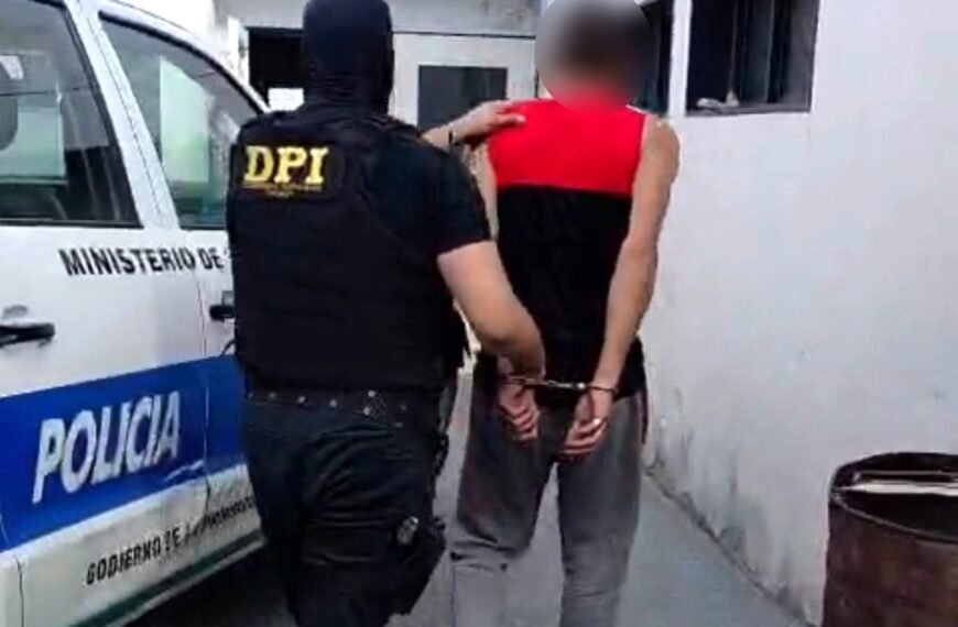 Detuvieron al presunto autor de un homicidio tras una serie de allanamientos