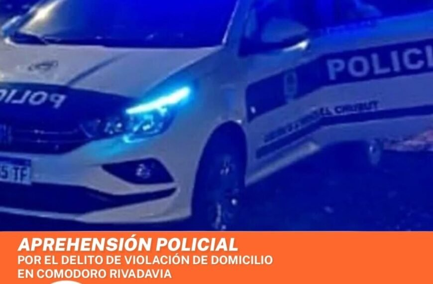 Detuvieron a un hombre tras ser sorprendido en el techo de una vivienda