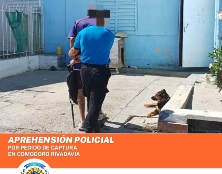 Detuvieron a un hombre con pedido de captura vigente