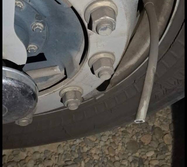 Expreso Rada Tilly denuncia vandalismo en una unidad