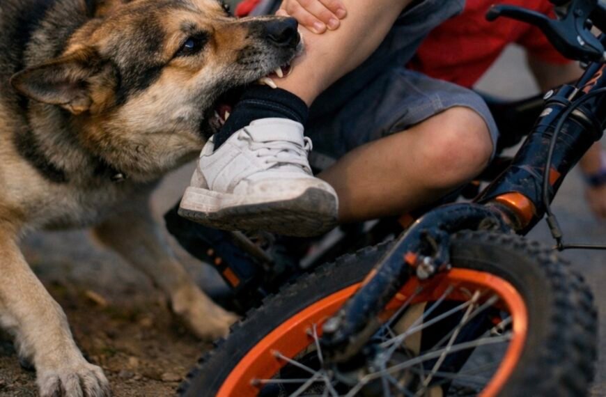 Un nene fue atacado por un perro en…