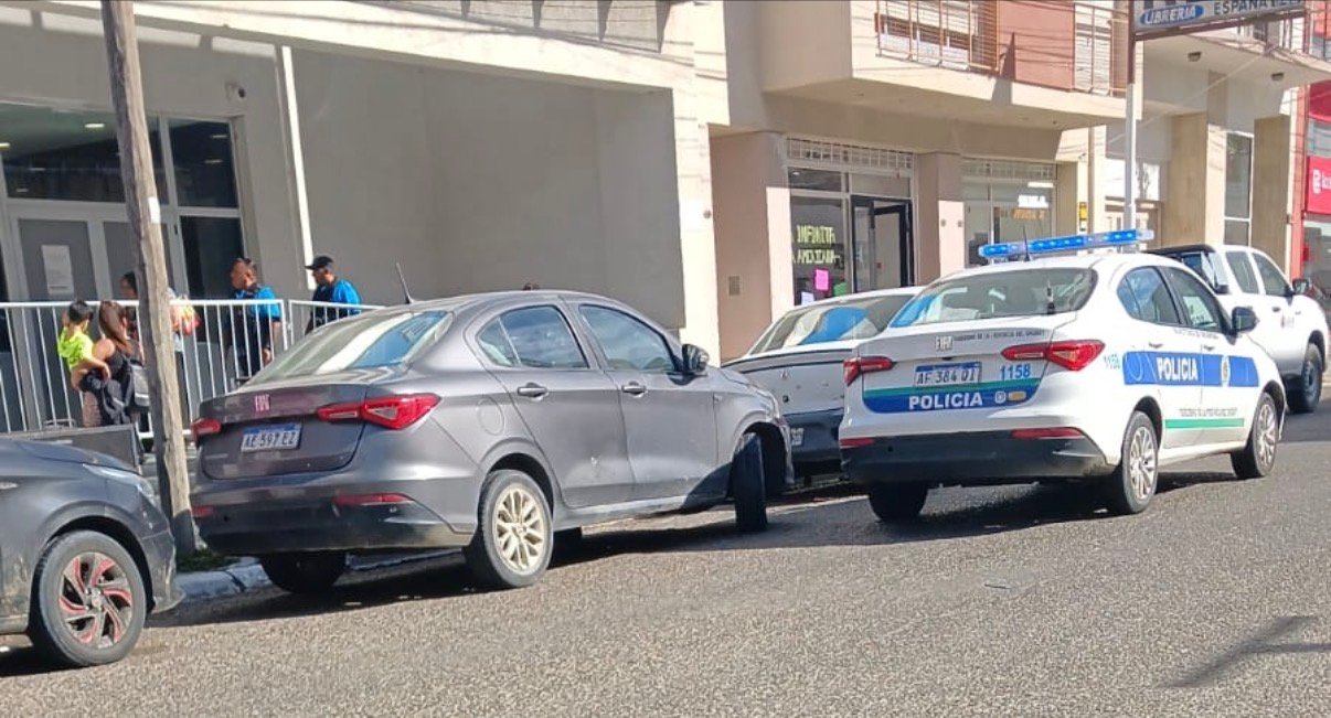 Un detenido por una pelea familiar en el Banco Chubut
