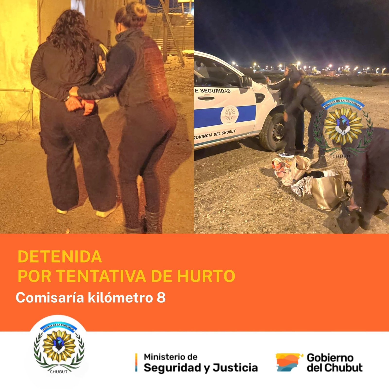 Detienen a una joven por robar en un vehículo y buscan a un cómplice prófugo