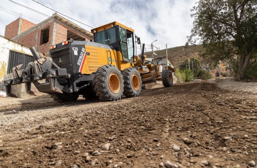 Ejecutaron tareas de repaso y enripiado en barrio La Floresta