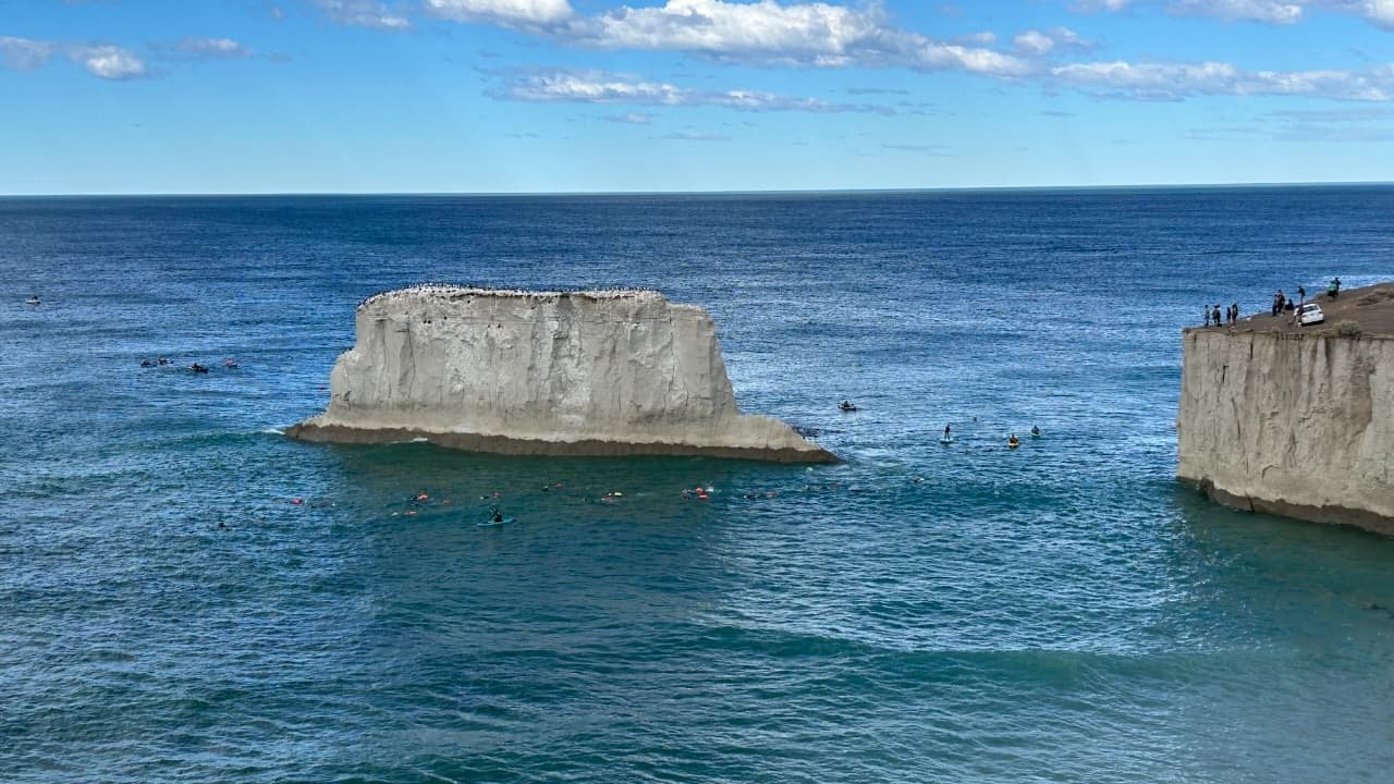 Comodoro vivió el Desafío Farallón