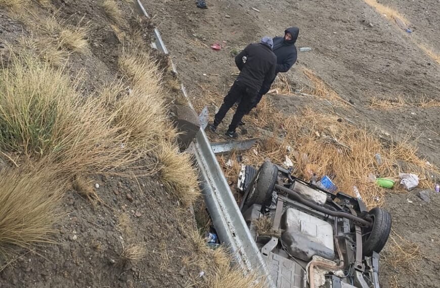 Accidente sin lesionados en cercanías del Cenotafio