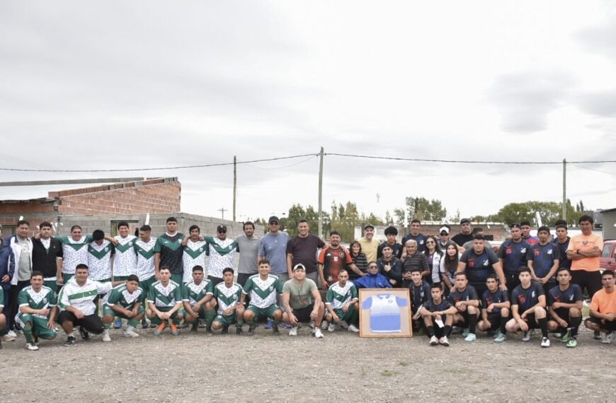 El “Chaca” Conde busca fortalecer su función deportiva junto a Comodoro Deportes