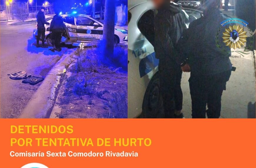 Roban herramientas de un auto en barrio San Cayetano y los atrapan a pocas cuadras con el botín